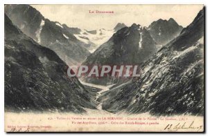 Postcard Old Veneon the Valley upstream of the Berarde Glacier Pilatte