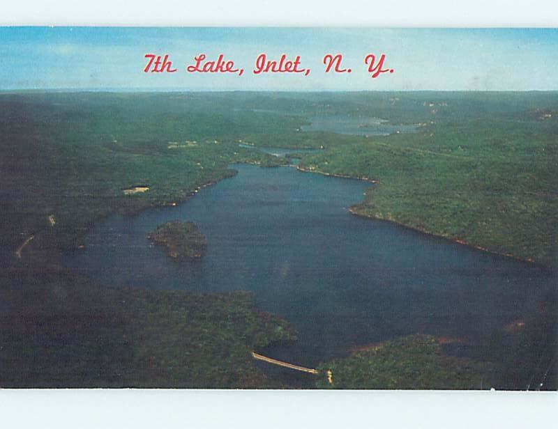 Pre-1980 WATER SCENE Adirondacks - Inlet New York NY hk2252