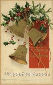 Artist Ellen Clapsaddle, Christmas 1908 crease left top corner tip, postal us...