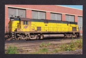 IL Northwestern Train Engine PROVISO ILLINOIS Postcard