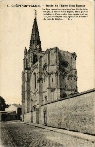 CPA Crepy-en-Valois - Facade de l'Eglise Saint-Thomas (1032398)