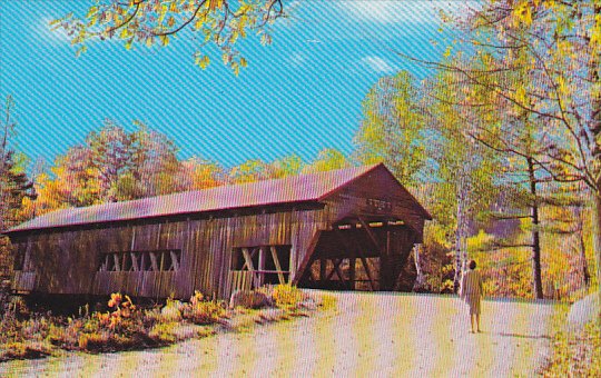 A Picturesque Covered Bridge