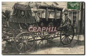 Old Postcard Museum of Versailles Car used to Tsar Nicolas II in 1897 Russia ...