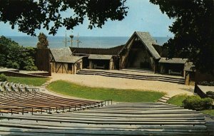 ROANOKE ISLAND NC~WATERSIDE THEATER-LOST COLONY BY PAUL GREENE POSTCARD