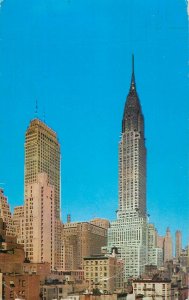 United States New York City Midtown Manhattan Towers Chrysler Building 1961