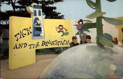 Storyland San Francisco Amusement Park Postcard