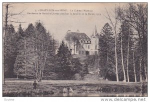 Le Chateau Marmont, Residence Du Marechal Joffre Pendant La Bataille De La Ma...