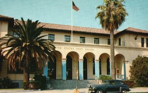 Vintage Postcard US Post Office Federal Building San Bernardo California CA