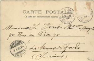 CPA AUBUSSON Quartier de la Terrade (1144491)