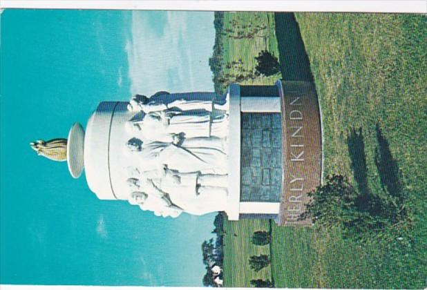 Michigan Troy Brotherhood Statue White Chapel Memorial Cemetery