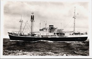 MS Achilles Klasse KNSM Ship Vintage RPPC C185