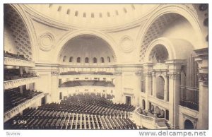 Interior View, The First Church of Christ, Scientist, in Boston, Massachusett...