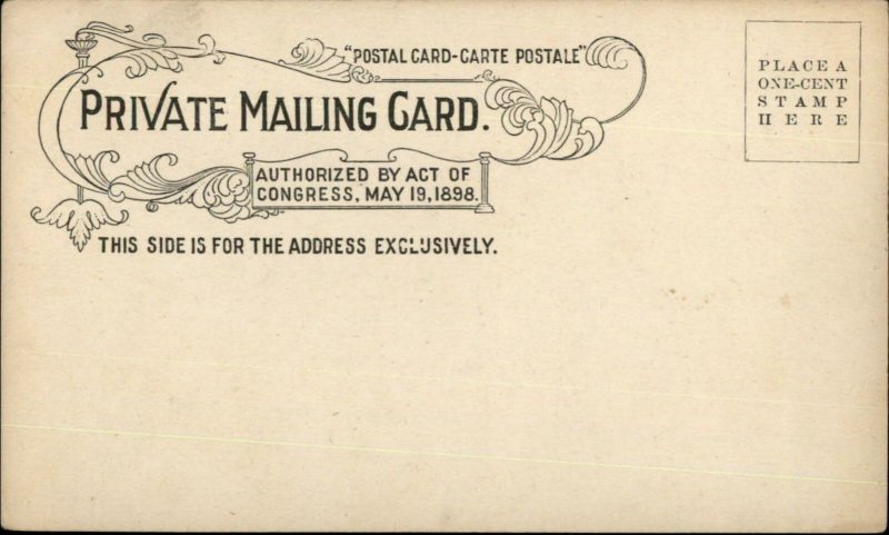 Unidentified Exposition Bldg WHICH? St. Louis? Private Mailing Card 