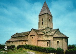 Postcard Eglise Romane Deuxieme Moite Du XIII Coll Chateau De Brancion France