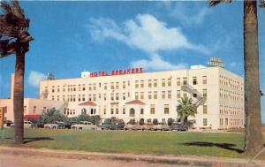 Corpus Christi Texas 1950s Postcard Breakers Hotel 