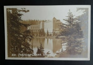 Mint Alberta Canada Fairmont Chateau Lake Louise Byron Harmon RPPC