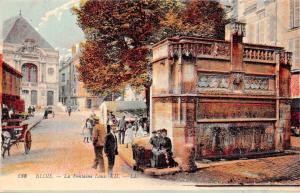 BLOIS FRANCE LA FONTAINE LOUIS XII~L L LEVY FILS POSTCARD