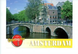 Netherlands - Amsterdam. Reguliersgracht, Canal  (continental size)