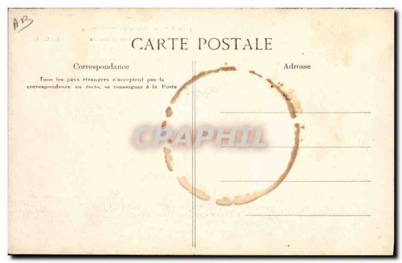 Postcard Old Army Maneuvers Casse croute officers