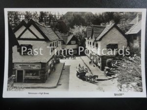 Old RPPC - Beaconsfield, Bekonscot - High Street - Model Village