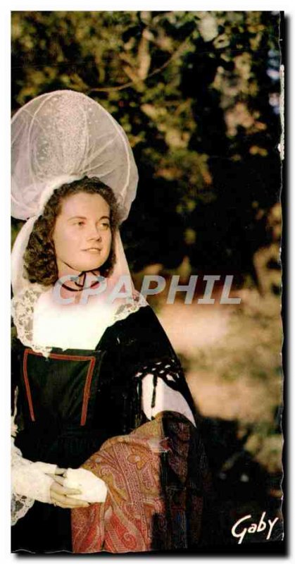 Postcard Modern Folklore De France Normandy headdress and costume Caen Plain ...