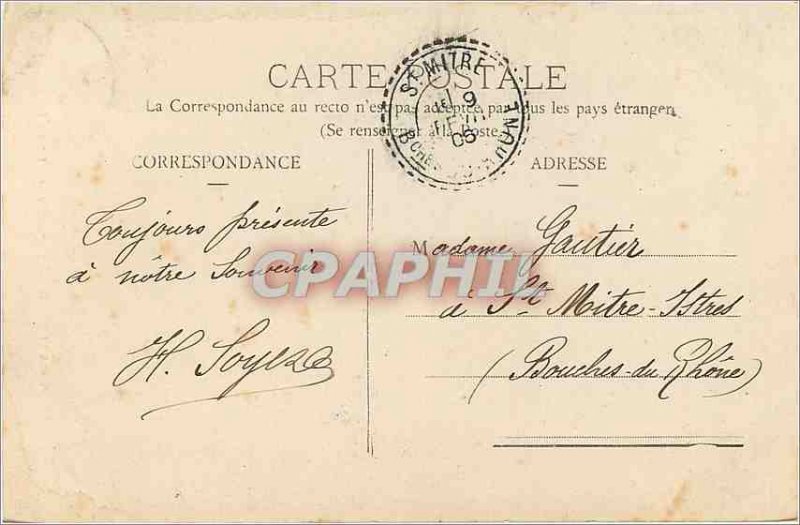 Old Postcard Le Mans Visitation Chapel