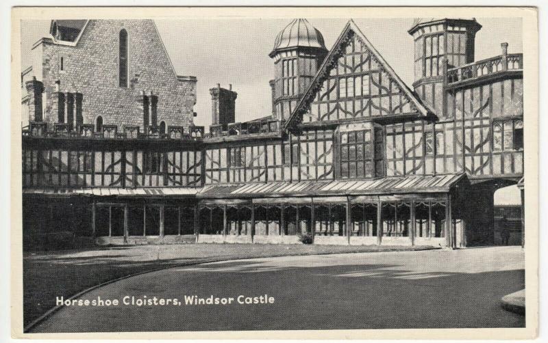 Berkshire; Horseshoe Cloisters, Windsor Castle PPC By TVAP, Unposted, c 1910's