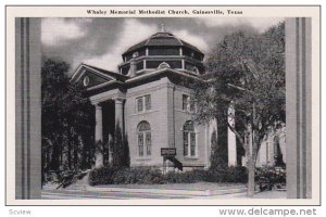 Whaley Memorial Methodist Church , GAINESVILLE , Texas , 20-30s