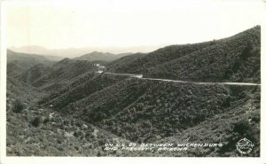 Arizona 1940ss Prescott Wickenburg US 89 Frasher RPPC Photo Postcard 22-4701