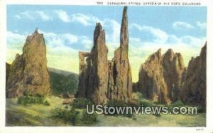 Cathedral Spires - Garden of the Gods, Colorado CO