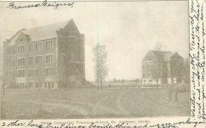 C-1905 Idaho Industrial Training School St Anthony Idaho Watson postcard 7338