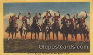 Oklahoma Rangers Western Cowboy, Cowgirl Unused 