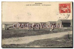 Postcard Old Morbihan Camp De Coetquidam The Barracks