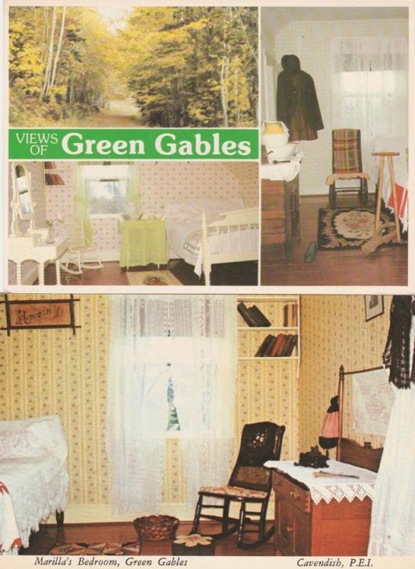 (4 cards) Anne of Green Gables - Cavendish PEI, Prince Edward Island, Canada