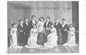 The Zeynard's Liliput Speciality Troupe Unused light corner wear more so righ...