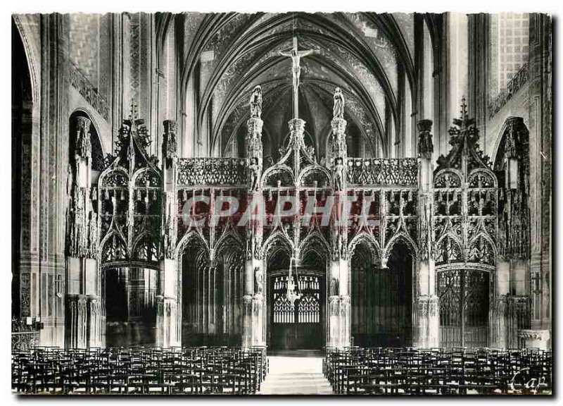 Modern Postcard Albi Cathedral Ste Cecile The Jube