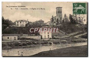 Toul - Dommartin - L & # 39Eglise and the Dead - Old Postcard