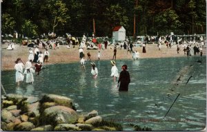 Second Beach English Bay Vancouver BC c1911 European Import Co Postcard H14