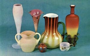 American Art Glass Collection - Bennington, Vermont VT Postcard