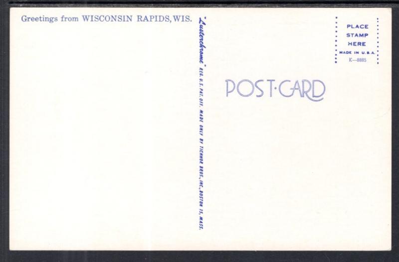 Greetings From Wisconsin Rapids,WI BIN