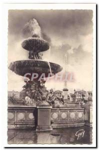 Paris (8th) Postcard Modern Concorde Square