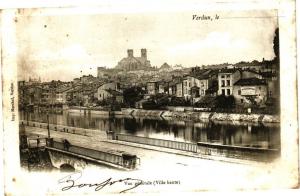 CPA Verdun, le ............190 Vue générale (Ville haute) (178251)
