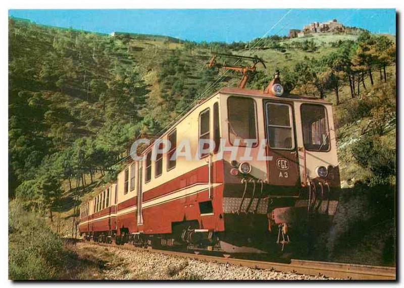 CPM Ferrovia Genova Casella A3 electric railcar with C50 and C52 coaches under F