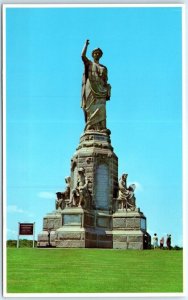 Postcard - The National Monument To The Forefathers - Plymouth, Massachusetts