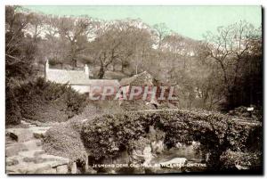 Postcard Old Jesmond Dene Old Mill is Newcastle Tyne