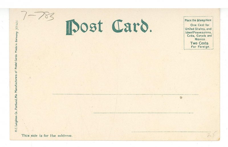 ME - Old Orchard Beach. Winter Scene at the Beach