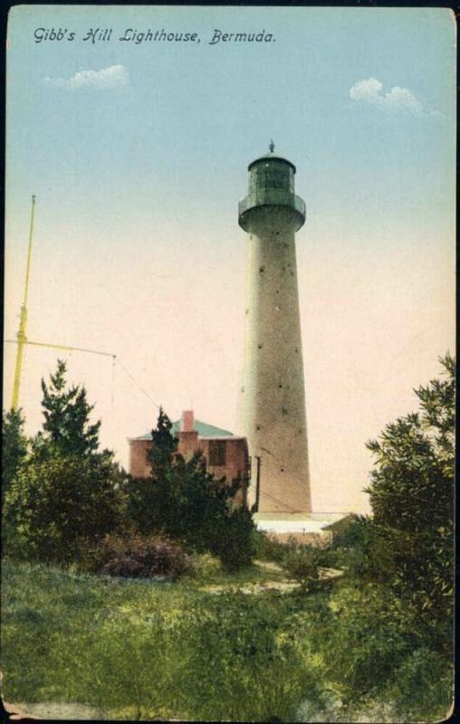 bermuda, Gibb's Hill Lighthouse (1910s)