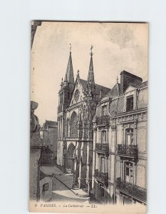 Postcard La Cathedrale Vannes France