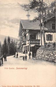 Semmering Austria Villa Radda Antique Postcard J41292