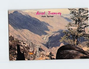 Postcard Aerial Tramway Palm Springs California USA